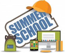 Summer school sign